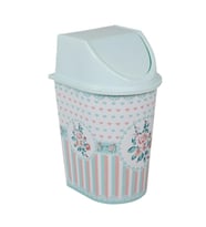 Çerisan 7 lt desenli clik kapaklı çöp kovası no :1 (Yeşil)
