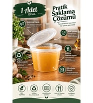 120 ML Sızdırmaz Mini Saklama Kabı Sosluk Buzluk Kabı MIT1367