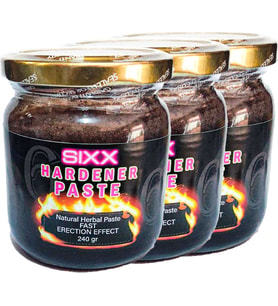 Sıxx 3 Adet Paste Erkeklere Ekstradestek Özel Performansmacun 240 gr