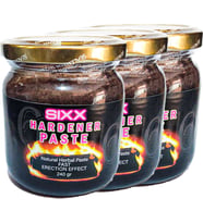 Sıxx 3 Adet Paste Erkeklere Ekstradestek Özel Performansmacun 240 gr