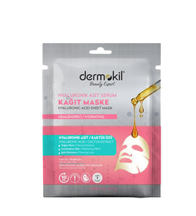 DERMOKİL Hyaluronik Asit Serum Kağıt Maske 28 gr