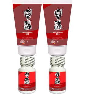 Red Kong Gel 2 Adet 50 ml Jel + 2 Adet Red Kong 10 Lu Kapsüller