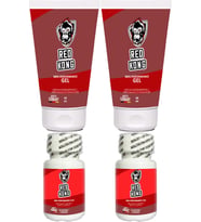 Red Kong Gel 2 Adet 50 ml Jel + 2 Adet Red Kong 10 Lu Kapsüller