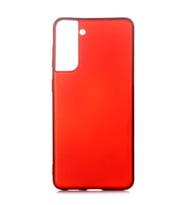 Samsung Galaxy S21 Plus Kılıf Soft Mat Premier Case (Kırmızı)