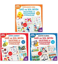 Sağ-Sol Beyin Geliştirme Etkinlikleri Seti (3-6 Yaş)