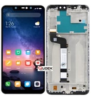 Redmi Note 6 Pro Dokunmatik Ekran Çıtalı (Siyah)