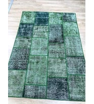 Hoom Rugs Antik Patchwork Yeşil KB