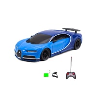 1:14 Uzaktan Kumandalı Bugatti Veyron Mavi Işıklı Şarjlı