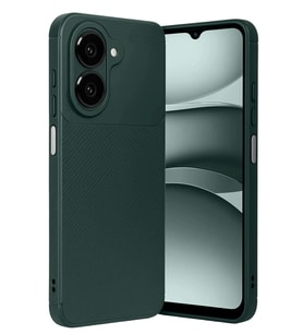 Galaxy A07 4G Auto Focus Karbon Kapak - Koyu Yeşil