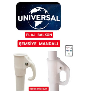 Plaj Şemsiyesi Mandalı Şemsiye Borusu Sıkıştırma Mandalı