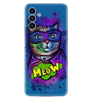 Samsung A23 A31 A32 A50 A51 A52 A53 A70 Kılıf Desenli Silikon Super Meow 1715