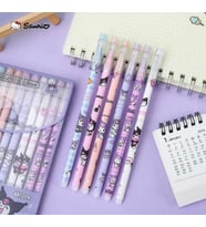Kawai Sanrio Kuromi  0.5  Jel Kalem  Mavi Mürekkep