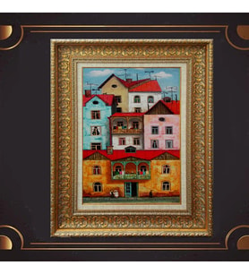 ÖZEL SERİ PASPARTULU TABLO A255