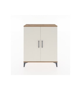 Arges Şifonyer 2 Raflı 2 Kapaklı 88x30x106 Çam-Aytaşı