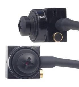 Ayt Powermaster PM-19311 3.6Mm 800 Tvl 1-4 Sensör Mikrofonlu Vida Tip Mini Kamera Dvr Cihazı İçin Giz li Kamera