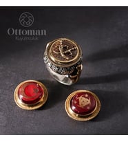 Efsunkar Model Gümüş Erkek Yüzük