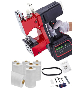 Yüksek Kapasiteli Şarjlı Akülü Çuval Ağzı Dikme Makinesi (4500 mAh)