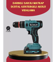 18 Parça Dijital Matkap Seti Çift Bataryalı