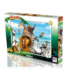 Ks Games Puzzle Madagascar 200 Parça