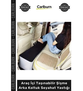 Özel Üretim Konforlu Bacak Dinlendirme SUV Araç İçi Taşınabilir Şişme Arka Koltuk Seyahat Yastığı