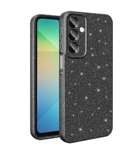 Samsung Galaxy A16 Uyumlu Kılıf Kamera Korumalı Simli Lüks Zore Koton Kapak
