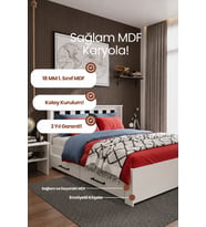 Stark 4 Çekmeceli Çift Kişilik MDF Karyola