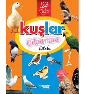 Kuşlar Çıkartma Kitabı - 1