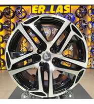 4 Adet BK-5516 7.5*17 4*108 ET28 65.1 BLACK MACK JANT (Takım)