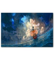 Cakapuzzle Bin Güneşli Tek Parça Manga Puzzle Yapboz MDF (Ahşap) (120 Parça)