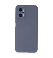 Realme 9i 4g Kılıf Nano İçi Kadife Silikon - Gri