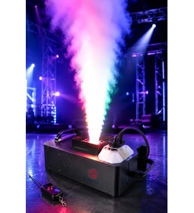 Quenlite Volcano-2500 DMX Sis Makinası 2500 Watt LED Işıklı ve Uzaktan Kumandalı