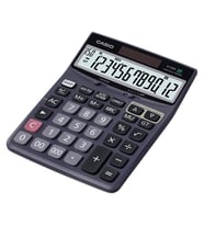 CASİO DJ-120 D PLUS MASA ÜSTÜ HESAP MAKİNESİ 12 HANE SİYAH (TAX 300 İŞLEM KONTROLLÜ)