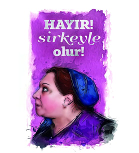 Yeşilçam Temalı Retro Ahşap Poster