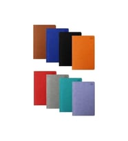 Kc 14x20 cm 160Yp Kareli Cil Termo Deri Defter Karışık (1 Adet)
