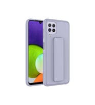 Samsung Galaxy A22 4G Uyumlu Kılıf Zore Qstand Kapak