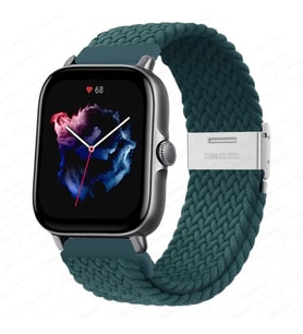 Samsung Galaxy Watch Gear S2 3 41mm 42mm Active 2 40mm 44mm Kordon Metal Klipsli (Petrol Mavisi)