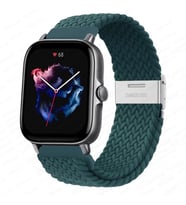 Samsung Galaxy Watch Gear S2 3 41mm 42mm Active 2 40mm 44mm Kordon Metal Klipsli (Petrol Mavisi)