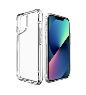 Apple iPhone 14 Uyumlu Kılıf Case, Transparent Smooth Hard Protective Cover (Şeffaf)
