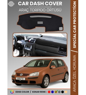 VOLKSWAGEN GOLF 5 (2003-2009) Torpido Örtüsü Ön Göğüs Tam Uyum Çatlamayı Önler