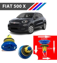 Fiat 500 X Kapı Döşeme Klipsi 10 Adetli Paket