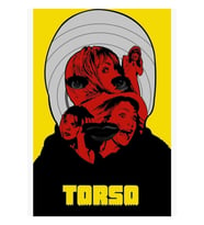 Torso Tablo Ahşap Poster Dekoratif