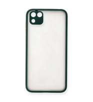Huawei Y5P Kılıf Montreal Silikon Kapak - Yeşil