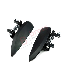 Dacia Sandero Logan MK2 Renault Clio Symbol MK3 için Kapı Dış Açma Kolu Set 806070421R 806067028R