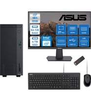 Asus Expertcenter P500MV Intel Core I5-13420H 64GB Ddr5 4tb SSD Freedos 100Hz 27" IPS Mon. Minitower Masaüstü Bilgisayar WC5136216512B0DF25+Zettausbbellek