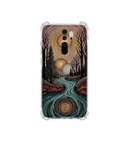 PrintiFy Xiaomi Redmi Note8pro ile Uyumlu Simya Serisi Girdaplar Tasarımlı Uv Baskılı Köşe Korumalı Antişok Kılıf