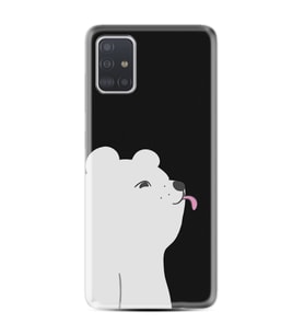 Samsung a71 A72 A73 A7 A9 2018 C7 C9 Kılıf Desenli Silikon Panda Sevimli 1738