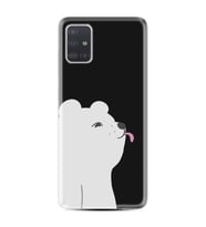 Samsung a71 A72 A73 A7 A9 2018 C7 C9 Kılıf Desenli Silikon Panda Sevimli 1738