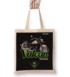 Vulcan Classic Luız Bez Çanta Uzun Saplı