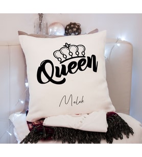 Queen Baskı Yastık Kişiye Özel