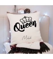 Queen Baskı Yastık Kişiye Özel